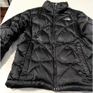 North face black jacket women size medium